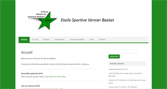 Desktop Screenshot of esvernier-basket.ch