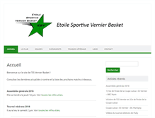 Tablet Screenshot of esvernier-basket.ch